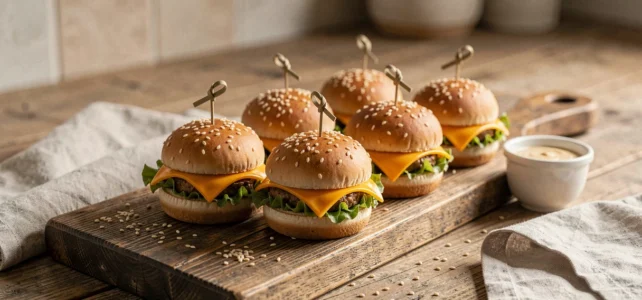 Mini burgers apéritifs à préparer la veille : astuces et recette facile pour régaler vos invités